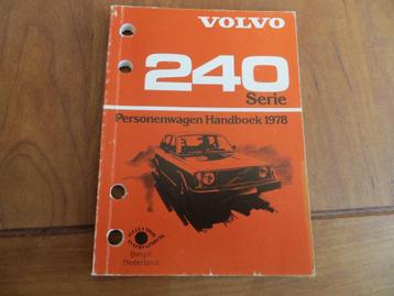 Volvo 1978 verkopershandboek Volvo 240-serie 242, 244, 245 beschikbaar voor biedingen