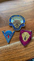 Oude militaire patches., Verzamelen, Militaria | Algemeen, Embleem of Badge, Ophalen of Verzenden, Landmacht