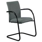 Aspa Klöber 434 Vergaderstoel Lichtgrijs Nieuwe Stof Set v 4, Ophalen of Verzenden