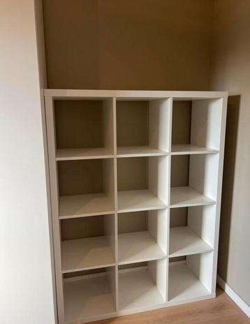 Kallax Witte open kast met 12 vakken Ikea 3 bij 4 beschikbaar voor biedingen