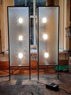 2 tafel lampen Birdy zijn van Lucien-Gau, Gebruikt, Ophalen of Verzenden, 50 tot 75 cm, Glas