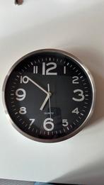 Klok 29cm doorsnede, Ophalen, Zo goed als nieuw, Wandklok
