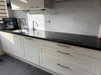 Keuken, Ophalen, Gebruikt, Wit, Graniet of Steen
