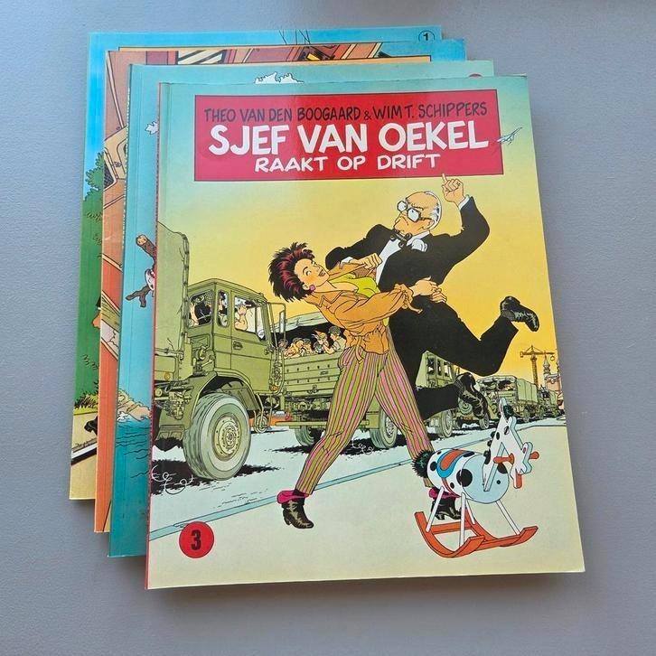Stripboekenserie Sjef van Oekel, Boeken, Stripboeken, Zo goed als nieuw, Meerdere stripboeken, Ophalen of Verzenden