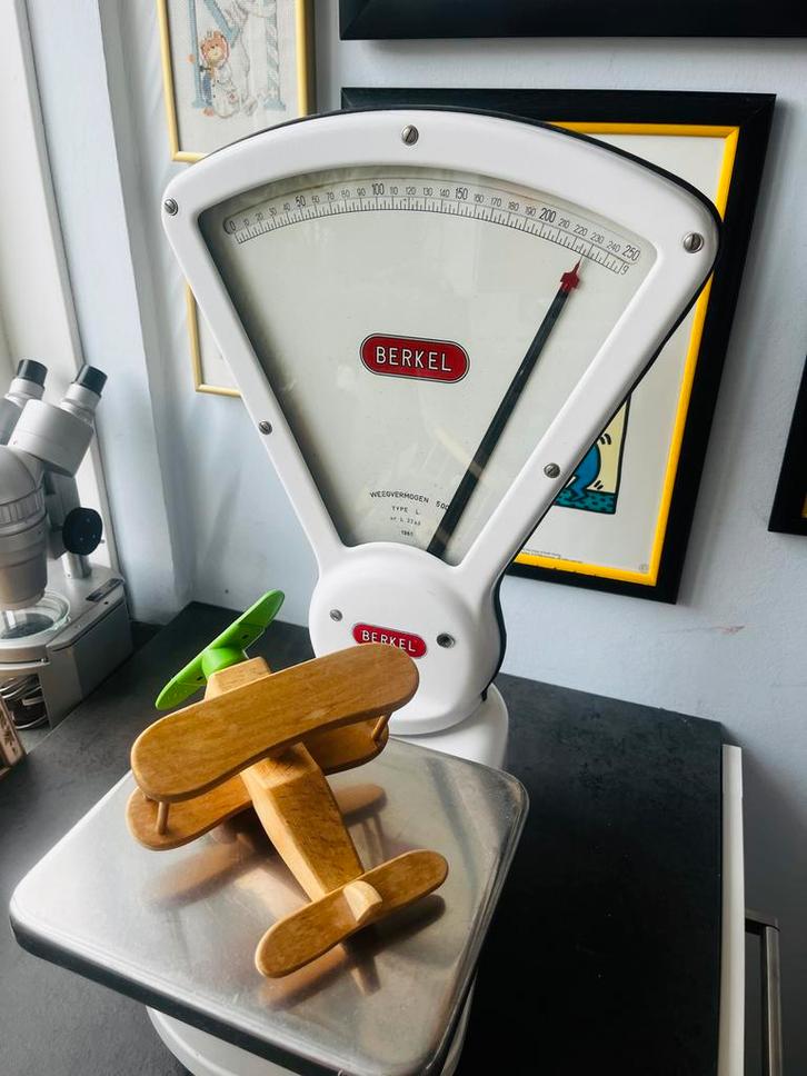 Antieke Berkel Winkelweegschaal Type L - 1966, Antiek en Kunst, Antiek | Keukenbenodigdheden, Ophalen