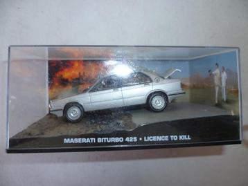 Maserati Biturbo 425 James Bond Licence To Kill film 1:43  beschikbaar voor biedingen