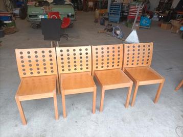 4 thonet eetkamerstoelen beschikbaar voor biedingen