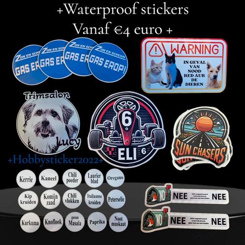 Stickers, bedrukken en meer, gratis ontwerp, Auto diversen, Autostickers, Ophalen of Verzenden