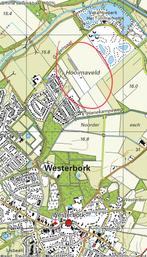 3.035 m2 (€ 4,75 /m2) te Westerbork € 14.415, Westerbork, 1500 m² of meer