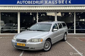 Volvo V70 2.4 D5 Momentum|Opendak|Automaat|Leer|Memory| beschikbaar voor biedingen