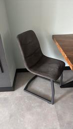Set van 6 eetkamer stoelen, Ophalen, Zo goed als nieuw, Grijs, Vijf, Zes of meer stoelen