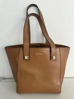 Furla Handtas - Bruin Leer, Ophalen of Verzenden, Zo goed als nieuw, Bruin, Handtas