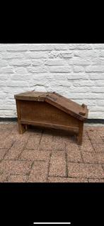 Oude schoenpoets kist, Ophalen