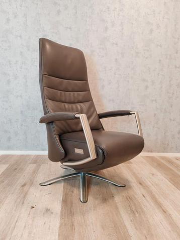 De Toekomst Twice elektrische leren relax fauteuil op accu  beschikbaar voor biedingen