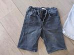 Zwarte korte jeansbroek name it mt 158, 164, Broek, Ophalen of Verzenden, Zo goed als nieuw, Name IT