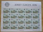 JERSEY EUROPA 1978 3 VELLEN ELK 20 ZEGELS  POSTFRIS, Verzenden, Postfris