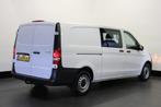 Mercedes-Benz Vito 114 CDI Extra Lang Dubbele Cabine EURO 6, Auto's, Gebruikt, 4 cilinders, Wit, Bedrijf