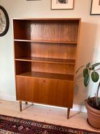 Mooie vintage Mid Century highboard, Huis en Inrichting, Ophalen, Mid Century, Deens, 100 tot 150 cm, 50 tot 100 cm