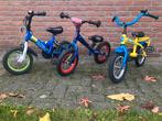 3 kinderfietsjes-12 inch- Loekie en Alpina, Fietsen en Brommers, Fietsen | Kinderfietsjes, Ophalen, Zo goed als nieuw, Minder dan 16 inch