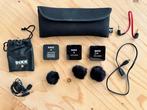 RØDE Wireless GO II + RØDE Lavalier Go Microfoon (Rode), Ophalen of Verzenden, Zo goed als nieuw, Audio