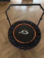 Mini trampoline met in hoogte verstelbaar handvat/beugel, Sport en Fitness, Ophalen, Kunststof, Gebruikt, Overige typen