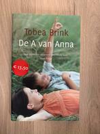 De A van Anna van Tobea Brink, Boeken, Ophalen of Verzenden, Zo goed als nieuw