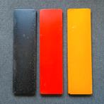 Vintage Metalen Boekenplanken 3 stuks jaren '60., Ophalen of Verzenden