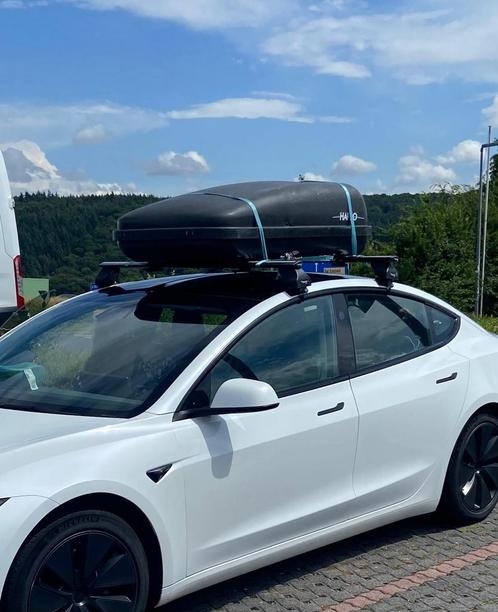 Twinnyload dakdragers met Hapro dakkoffer, Auto diversen, Dakdragers, Gebruikt, Ophalen