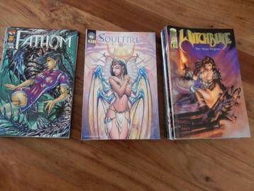 Michael Turner, Witchblade, Fathom, Soulfire        beschikbaar voor biedingen