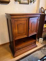 Houten kast met deuren en lade, Antiek en Kunst, Antiek | Meubels | Kasten, Ophalen of Verzenden