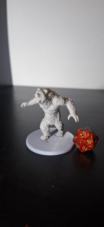 DnD Fantasy Miniaturen – Werebear (Monster Rampage) beschikbaar voor biedingen
