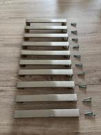 Handgreepjes keuken RVS (10 stuks), Huis en Inrichting, Keuken | Keukenelementen, Minder dan 50 cm, Gebruikt, Overige kleuren