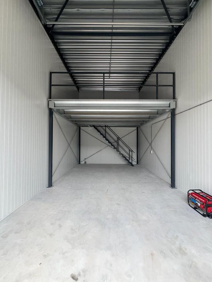 Nieuwe Entresolvloer: 6.000x4.000 24m2 3m hoog., Zakelijke goederen, Kantoor en Winkelinrichting | Magazijn, Stelling en Opslag
