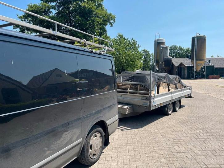 Haardhout om zelf te kloven Eik Beuk, Tuin en Terras, Haardhout, Blokken, 6 m³ of meer, Ophalen of Verzenden