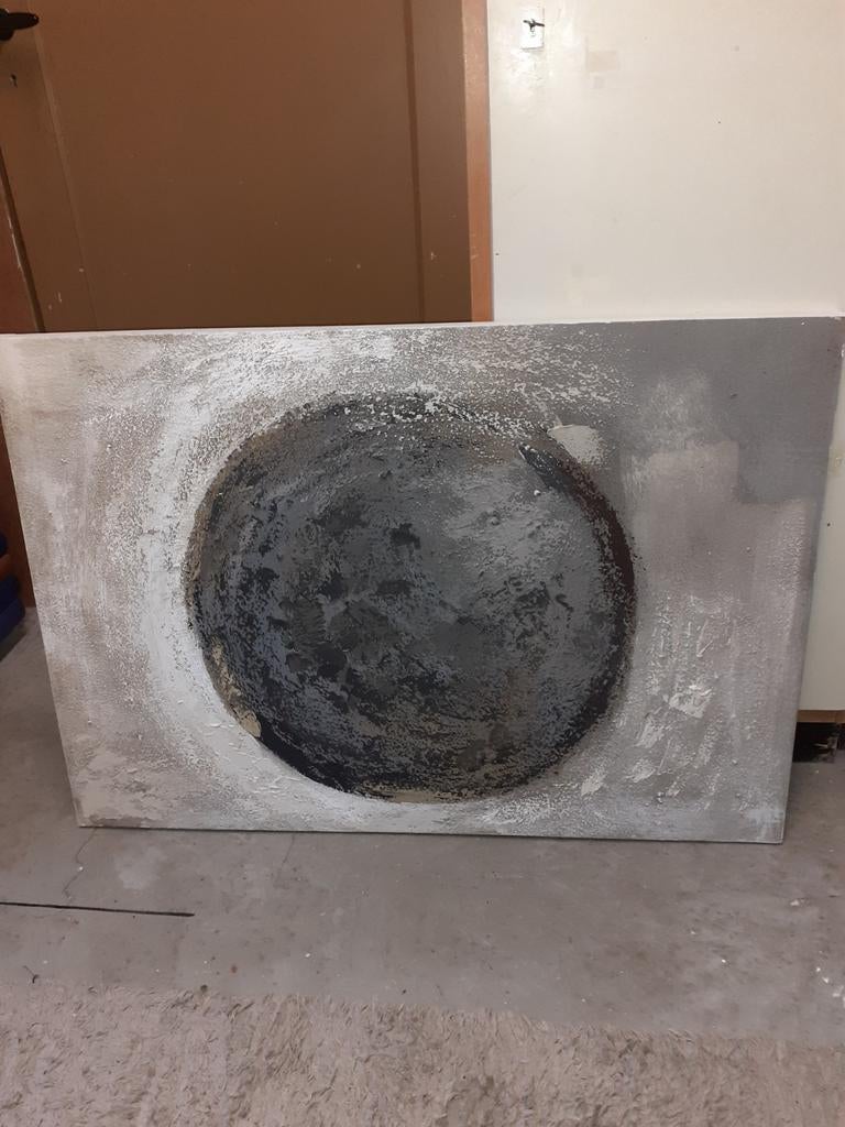 Schilderij., Antiek en Kunst, Ophalen