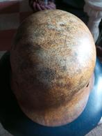 duitse para helm, alsook andere met stempel in ., Verzamelen, Militaria | Tweede Wereldoorlog, Ophalen of Verzenden, Landmacht