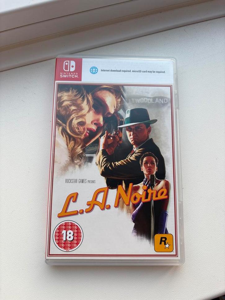 L.A. Noire - Nintendo Switch, Spelcomputers en Games, Games | Nintendo Switch, Zo goed als nieuw, Avontuur en Actie, 1 speler