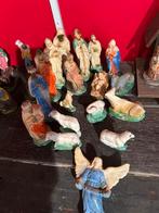 Vintage Kerstgroep Beelden Set, Antiek en Kunst, Ophalen of Verzenden