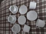 Koffiekopjes met schotel.  6 stuks.  Als nieuw. 6 euro samen, Ophalen of Verzenden, Zo goed als nieuw, Overige stijlen, Kop(pen) en/of Schotel(s)