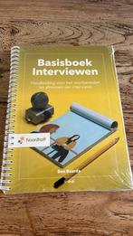 M. van der Hulst - Basisboek Interviewen, Ophalen of Verzenden, Nieuw, M. van der Hulst; B. Baarda