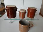 gemberpotten. en beker, Antiek en Kunst, Ophalen of Verzenden