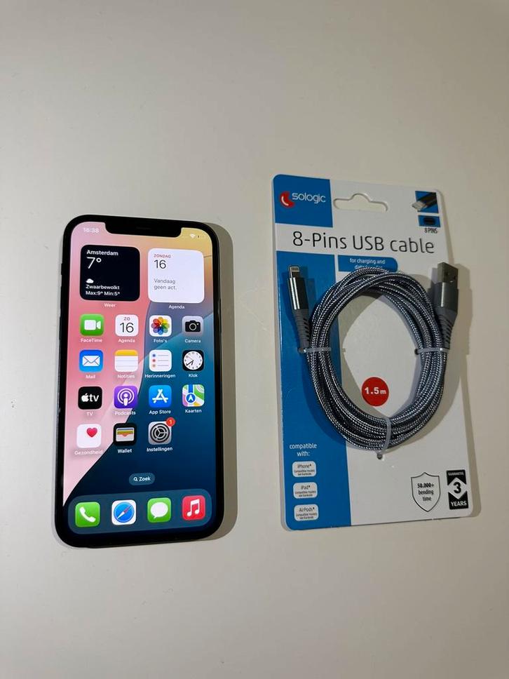 Zeer Nette Iphone 12 - 128GB | 88% Batterijconditie + Lader, Telecommunicatie, Mobiele telefoons | Apple iPhone, Zo goed als nieuw