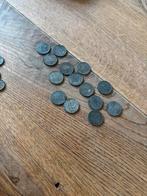 14x 10 Cent Zinken Munt 1942, Ophalen, Koningin Wilhelmina, 10 cent, Losse munt