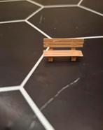 Scale ho tuinbankje, Ophalen of Verzenden, Zo goed als nieuw, Groter dan 1:32