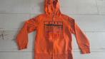 Z.g.a.n oranje Lonsdale vest maat 122-128cm, Trui of Vest, Zo goed als nieuw, Jongen, Lonsdale
