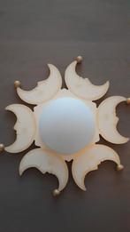 Maan Lamp Kinderkamer Plafondlamp, Huis en Inrichting, Lampen | Plafondlampen, Ophalen, Zo goed als nieuw, Hout, Kinderkamer