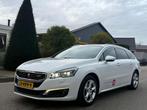 Peugeot 508 SW 2.0 BlueHDi GT 2015 Navi/Clima/Lmv, Auto's, Gebruikt, Euro 6, 181 pk, Leder en Stof