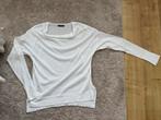 Sisley Wit Shirt - Maat xs s, Ophalen of Verzenden, Zo goed als nieuw, Maat 36 (S), Wit
