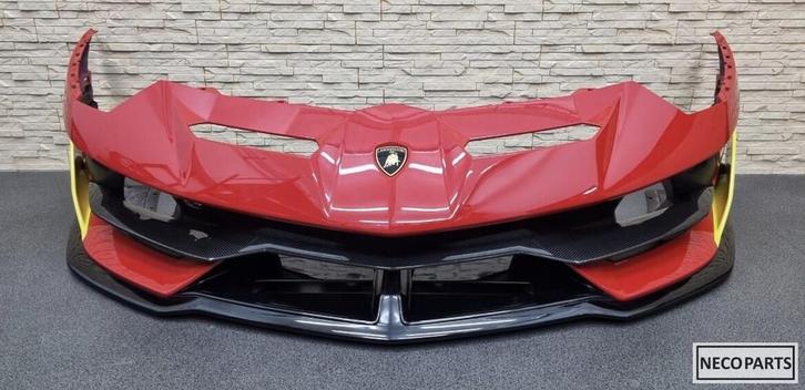 BUMPER LAMBORGHINI AVENTADOR SVJ VOORBUMPER ORIGINEEL, Auto-onderdelen, Carrosserie en Plaatwerk, Overige automerken, Gebruikt