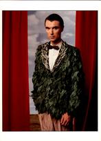 David Byrne, gefotgrafeerd door Annie Leibovitz, Ophalen of Verzenden, 1980 tot heden, Ongelopen, Sterren en Beroemdheden